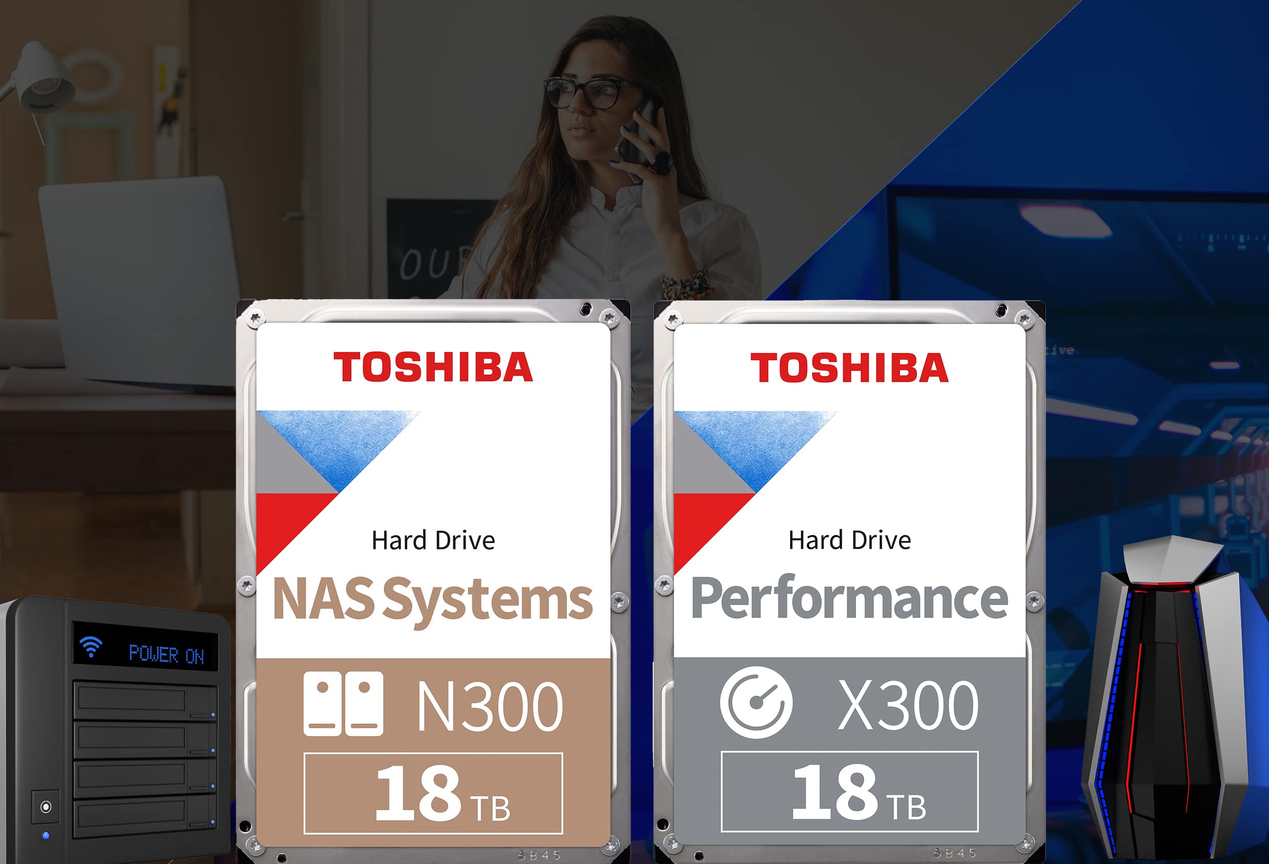 Toshiba pushes N300 and X300 Hard Drive storage capacity to 18TB EMEA